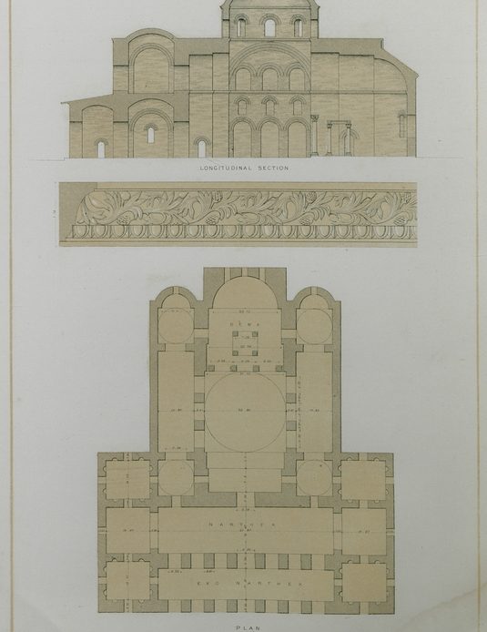 Κάτοψη του Ναού.