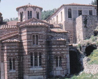 Άποψη του ναού της Παναγίας